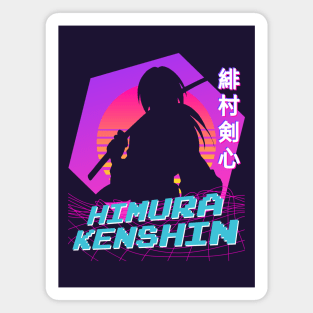 Himura Kenshin - Vaporwave Magnet